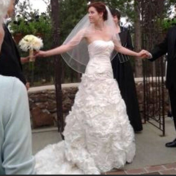 BRAND NEW Galina Signature Wedding Gown, Ivory, 8 - Picture 6 of 8